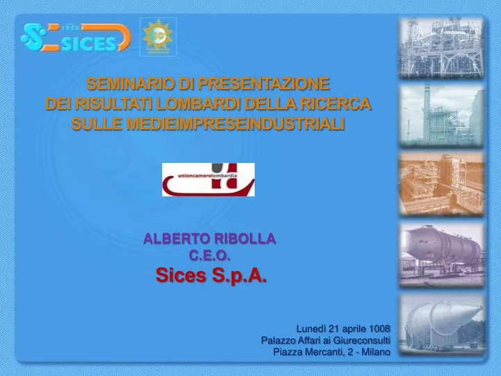 sices s p a