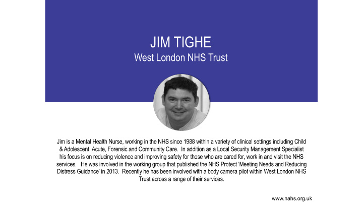 jim tighe