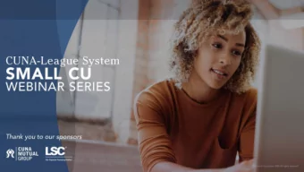 History &amp; Philosophy of the Credit Union Movement CUNA  League System Small Credit Union