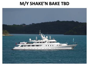 M/Y SHAKEN BAKE TBD  Main Salon  Master Stateroom  Master staterooms office  Master bathroom