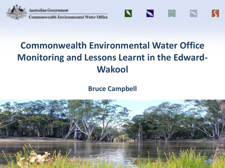 commonwealth environmental water office monitoring and