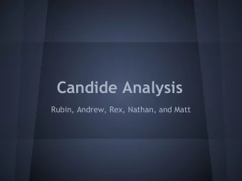 Candide Analysis  Rubin, Andrew, Rex, Nathan, and Matt  Black Humor  .Black humor a type of humor