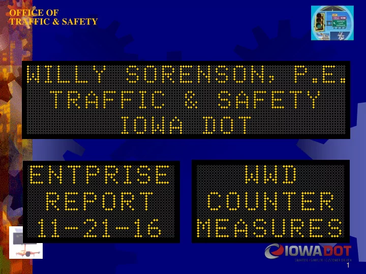 office of traffic safety