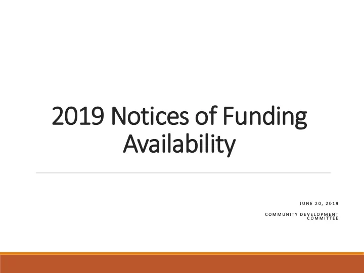 availability