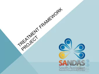 SANDAS  SA NETWORK OF DRUG &amp; ALCOHOL SERVICES  Peak body representing the Not for Profit
