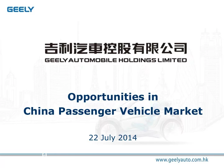 opportunities in
