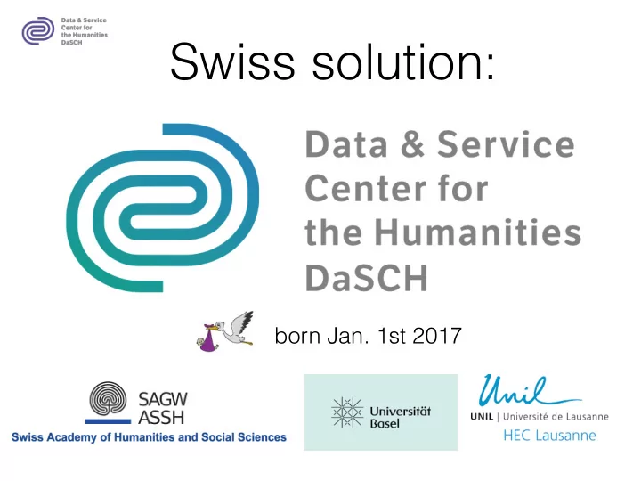 swiss solution
