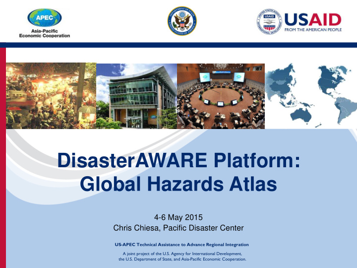 disasteraware platform global hazards atlas