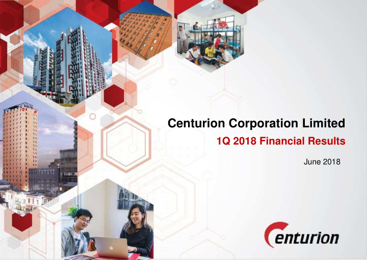 centurion corporation limited