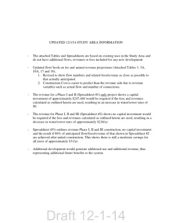 Draft 12-1-14  F  Access Easement  !  !  !  New_Access_Roadway  New Water Line  G  !  .  New