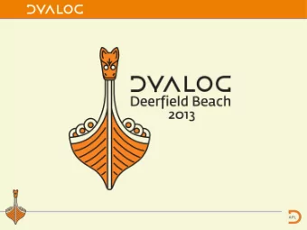 Documenting Dyalog APL  Fiona Smith  Documentation Manager  Agenda  My background  Proposed