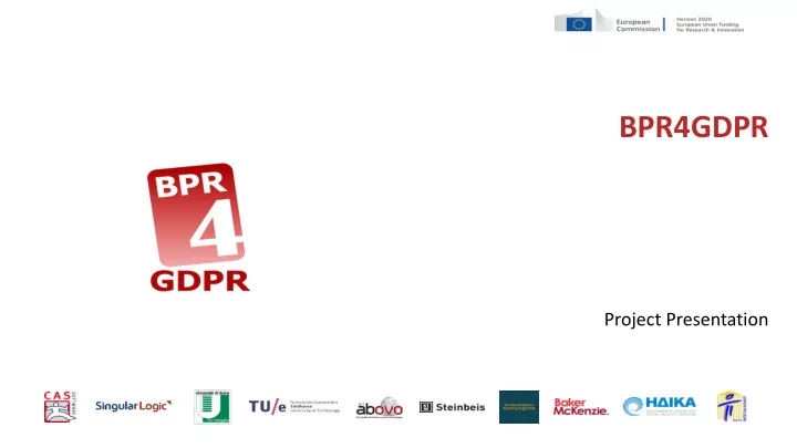 bpr4gdpr