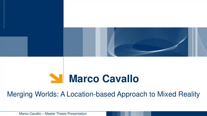 marco cavallo