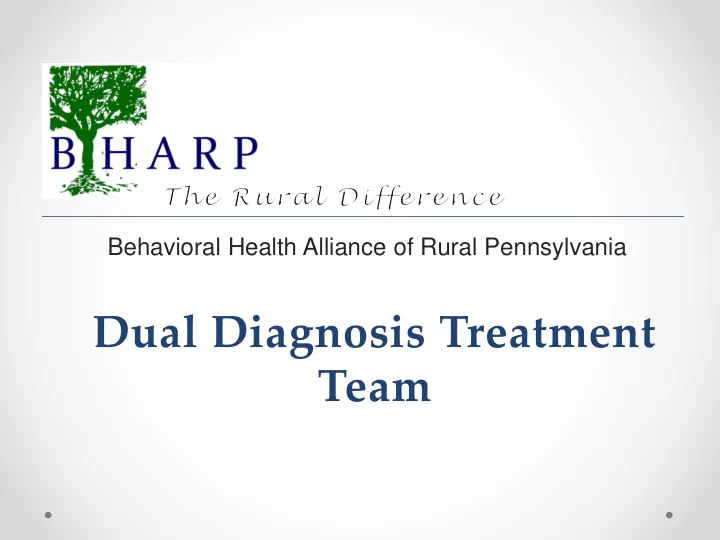dual diagnosis treatment