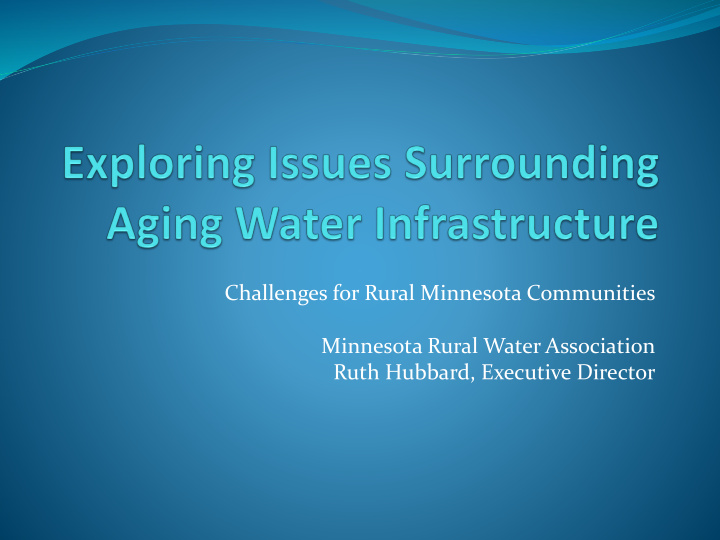 challenges for rural minnesota communities