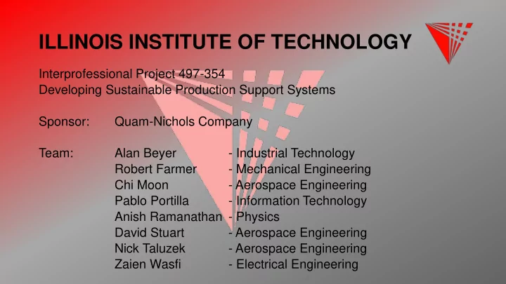 illinois institute of technology