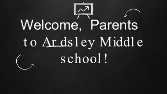 Welcome,  Parents  t o Ar dsl ey Middl e  school !  Whos Who?  Stuart Horlacher - Principal