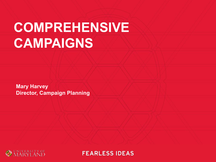 comprehensive campaigns