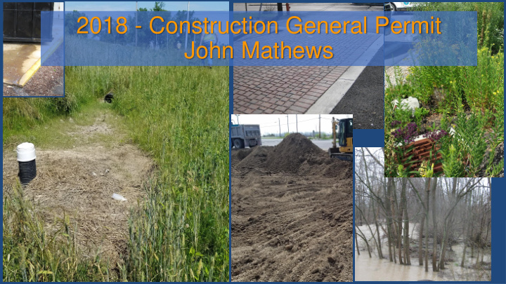 2018 construction general permit john mathews