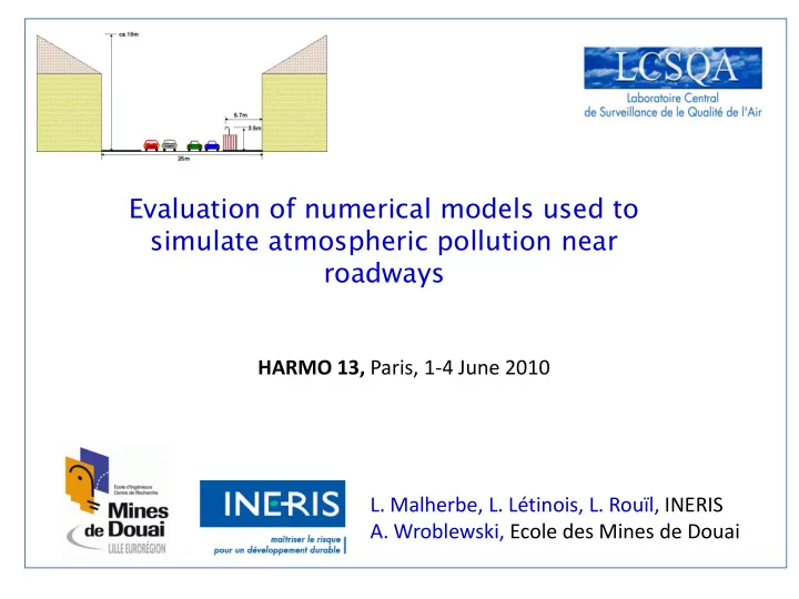 simulate atmospheric pollution near