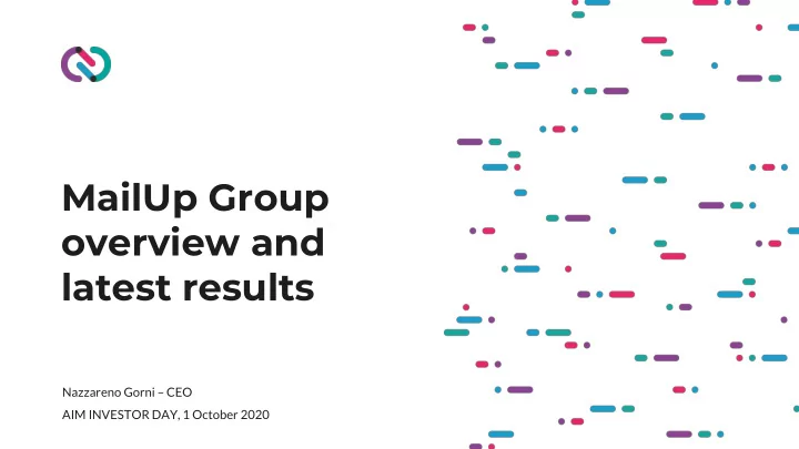 mailup group