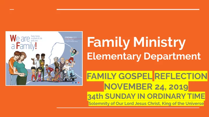 family ministry