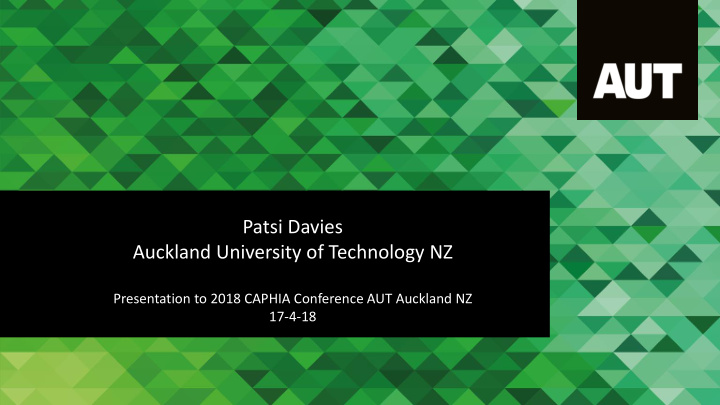 auckland university of technology nz