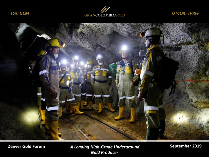 gold producer