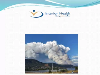 Why Recovery?  under a  state of  emergenc  y    900,000  Hectares    262  Burnt  Wildfires