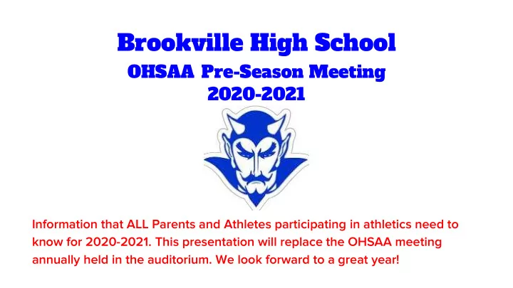 brookville high school
