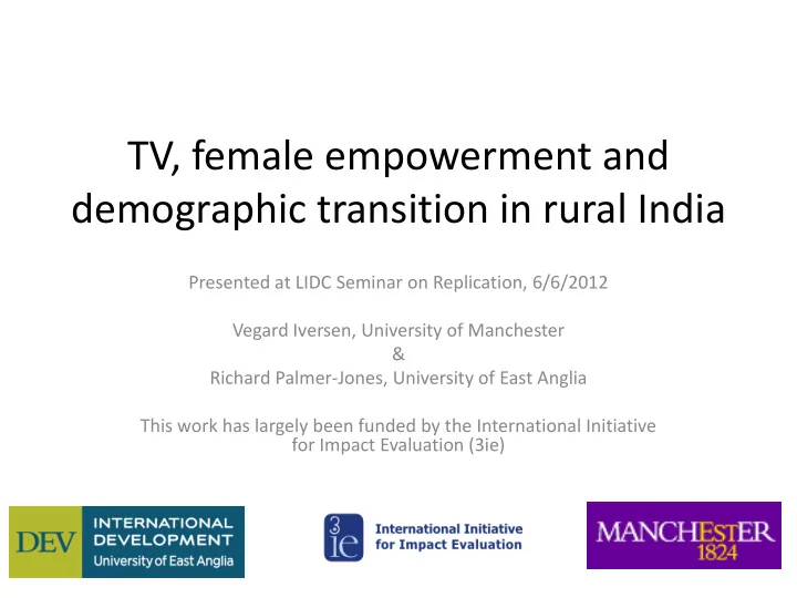 tv female empowerment and