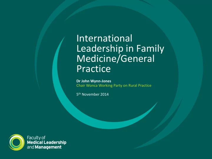 medicine general