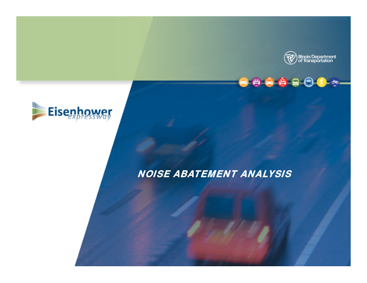 noise abatement analysis noise abatement analysis