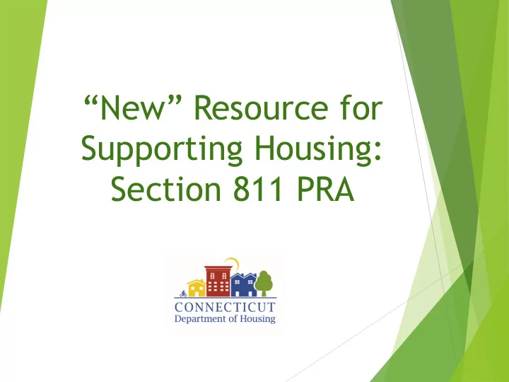 new resource for