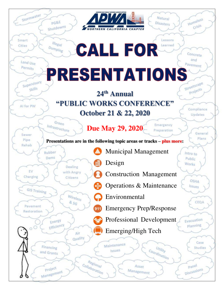 24 th annual public works conference october 21 22 2020