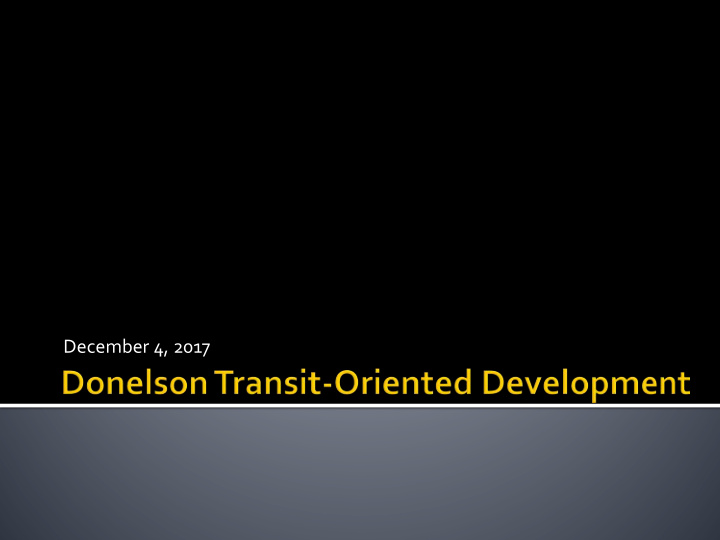 december 4 2017 what is a transit deficient area