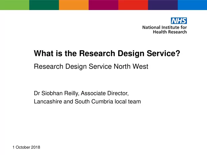 what is the research design service