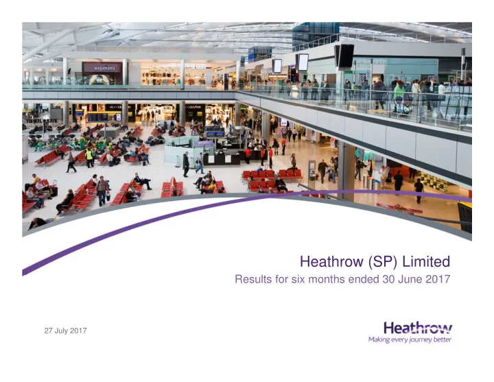 heathrow sp limited