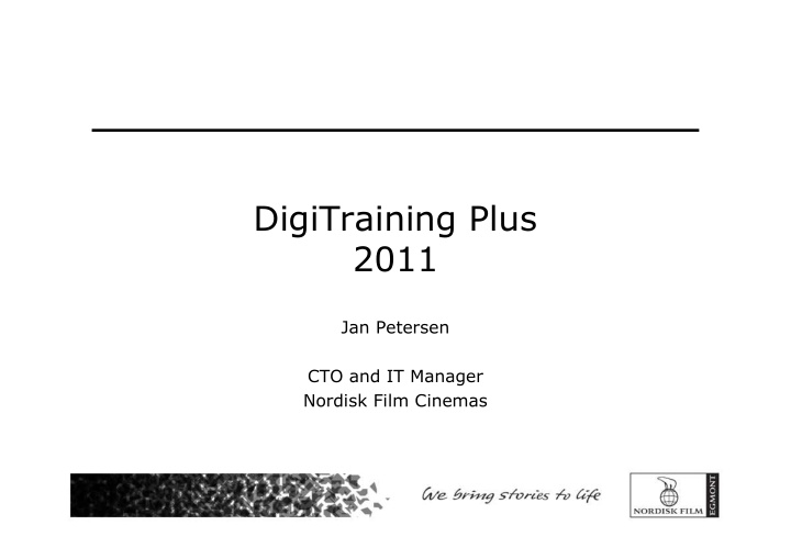 digitraining plus 2011