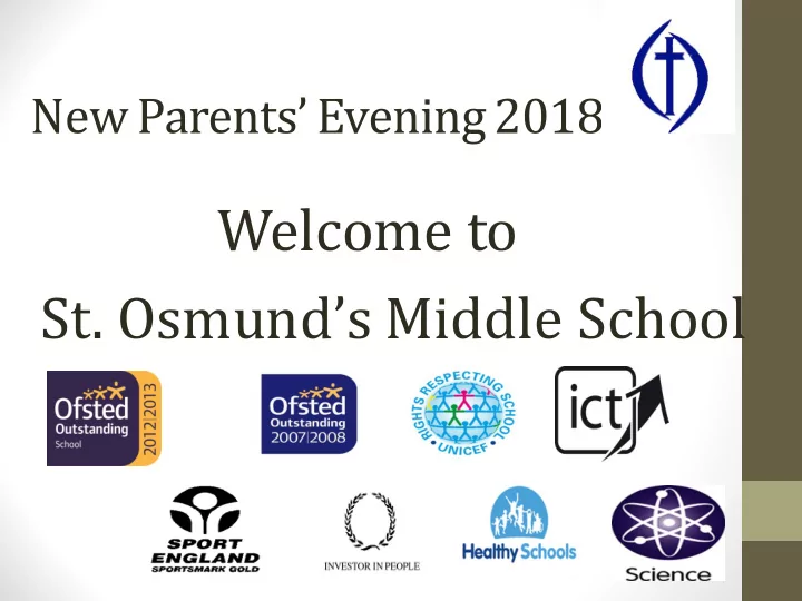 welcome to st osmund s middle school
