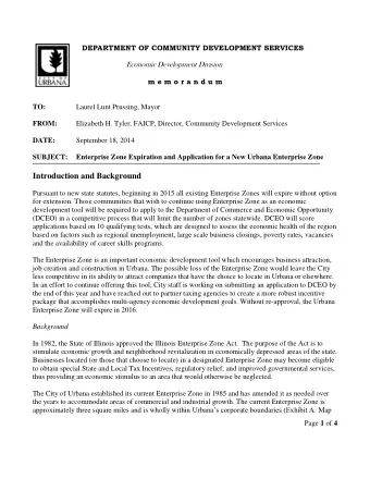 Introduction and Background  Pursuant to new state statutes, beginning in 2015 all existing