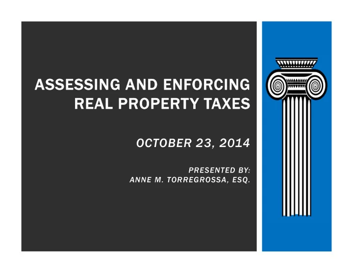 assessing and enf assessing and enfor orcing cing real pr