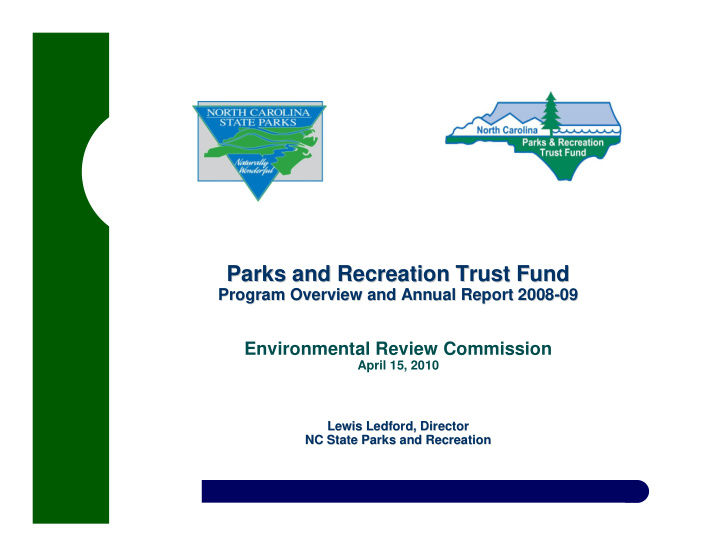 parks and recreation trust fund parks and recreation