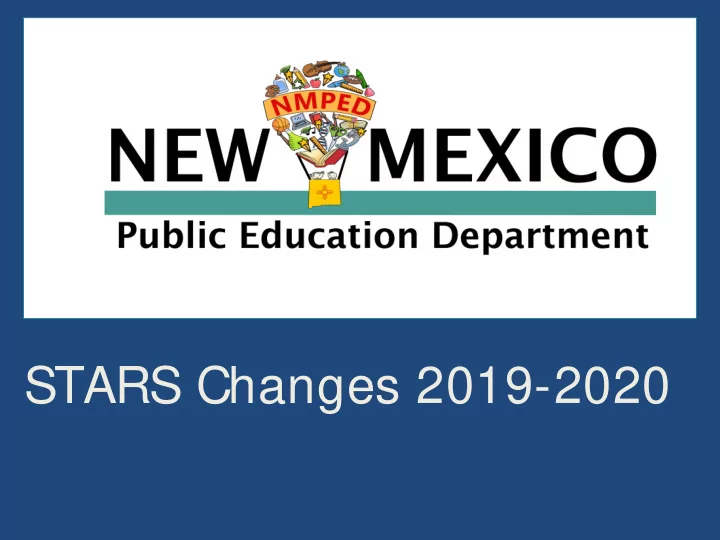 stars changes 2019 2020 ped stars team