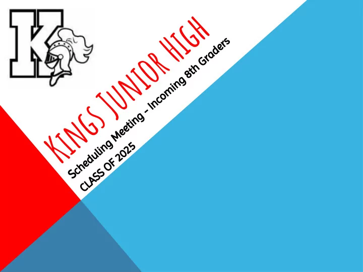 kings junior high