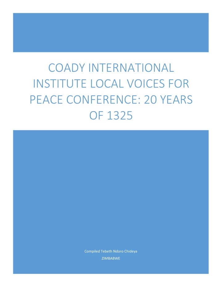 coady international