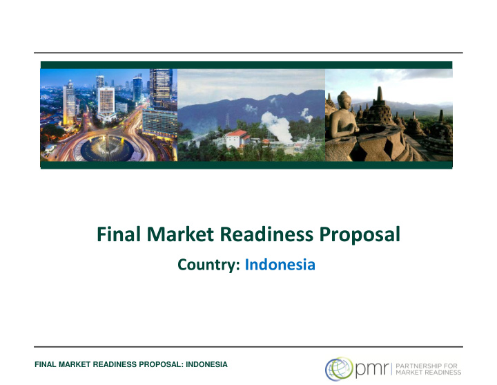 final market readiness proposal country indonesia final