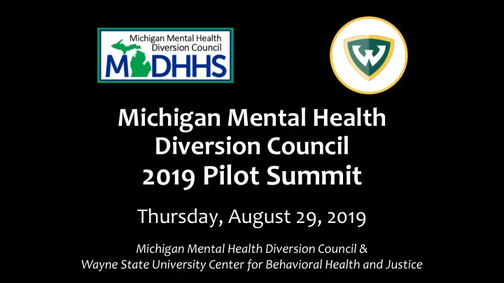 2019 pilot summit