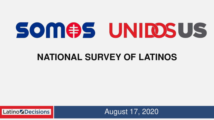 national survey of latinos