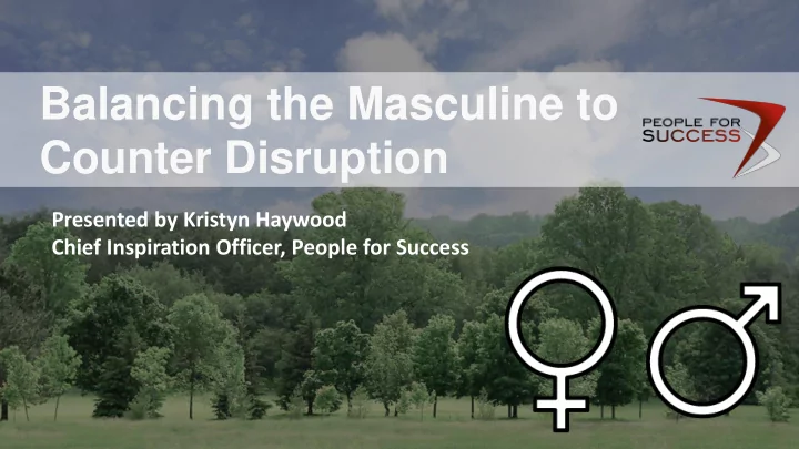 counter disruption